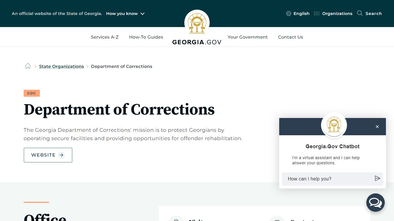 Department of Corrections | Georgia.gov